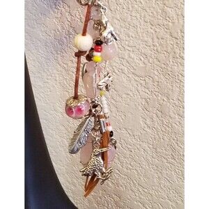 Flicker Key Ring Medicine Wheel Totem - Key Ring/Fob for Purse, Drum or Car